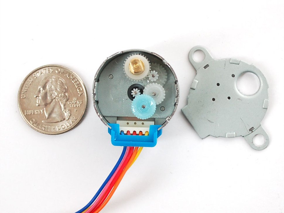 Stepper Motor 5VDC 32-Step 1/16 Gearing