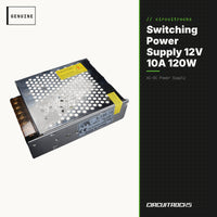 Switching Power Supply 12V 10A 120W - Compact Body - genuine, circuit.rocks