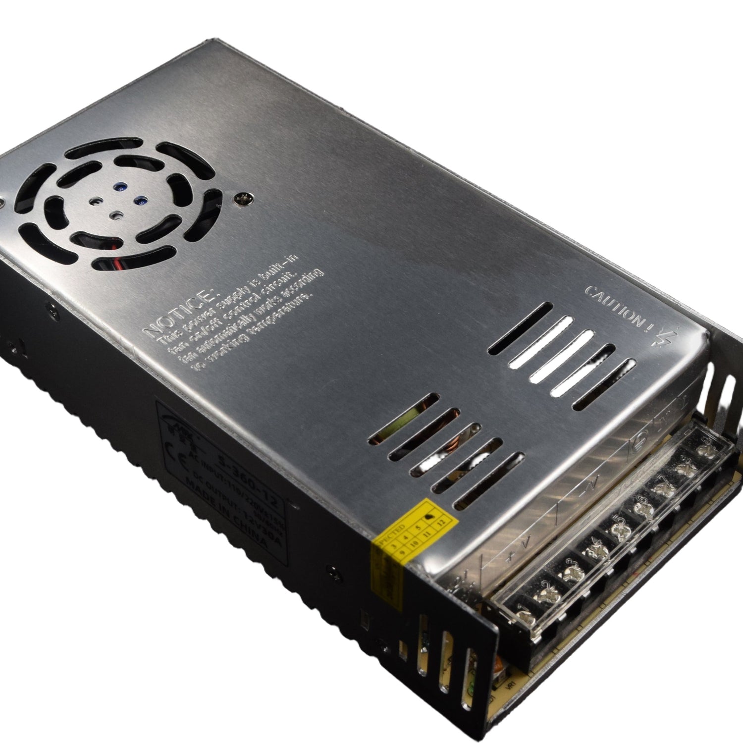 Switching Power Supply 12V 30A 360W — Power Module | Circuitrocks