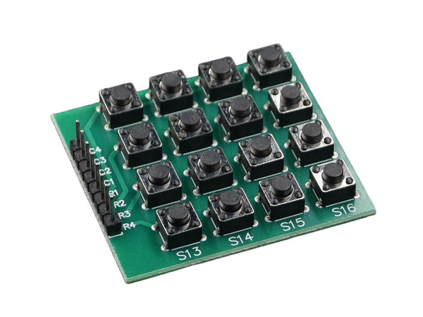 Tactile Keypad 4x4 16-Key Matrix (2463)