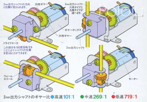 Tamiya 70103 Universal Gearbox Kit