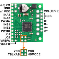 TB67H420FTG Dual Motor Driver Carrier - circuitrocks