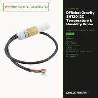 DFRobot Gravity SHT20 I2C Temperature & Humidity Probe - Waterproof - official distributor, circuit.rocks