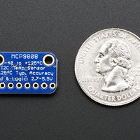 Temperature Sensor MCP9808 High Accuracy I2C Breakout Board - circuitrocks