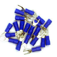 Terminal Lug Spade Connector Blue 20PCS - circuitrocks