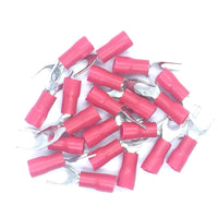 Terminal Lug Spade Connector Red 20PCS - circuitrocks