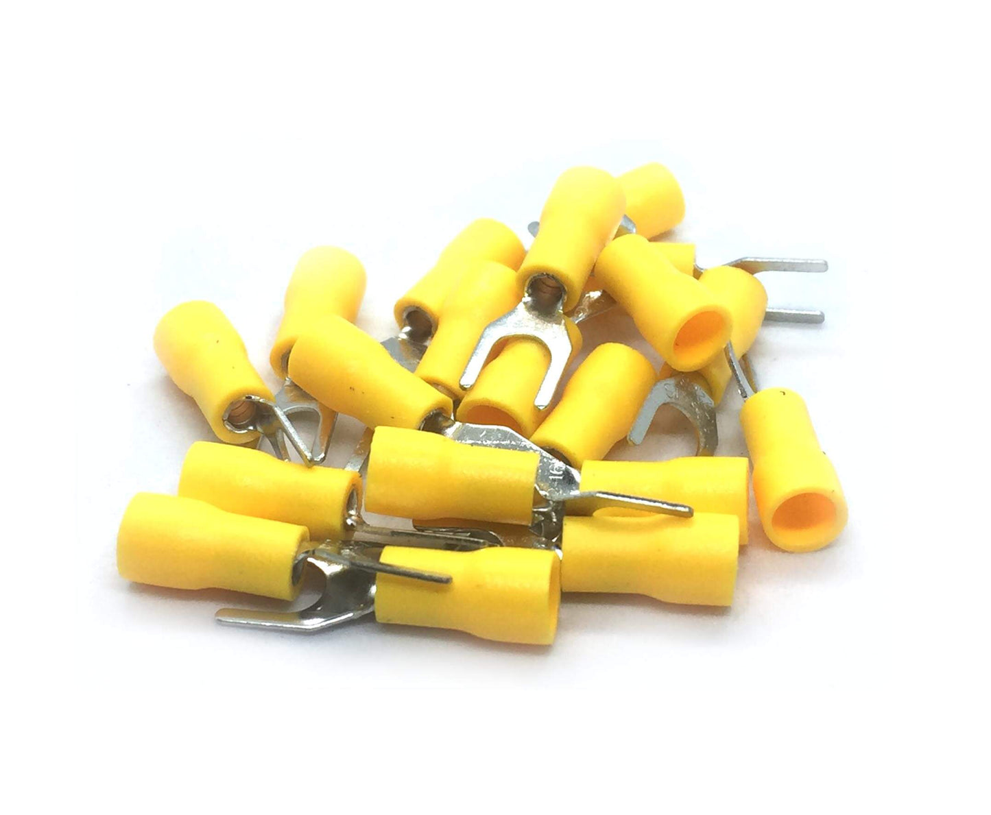 Terminal Lug Spade Connector Yellow 20PCS