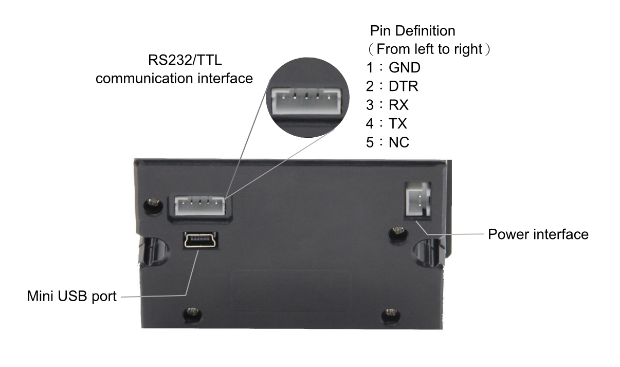 Thermal Printer Tiny Receipt TTL Serial USB