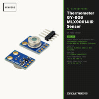 Thermometer GY-906 MLX90614 IR Sensor - genuine, circuit.rocks