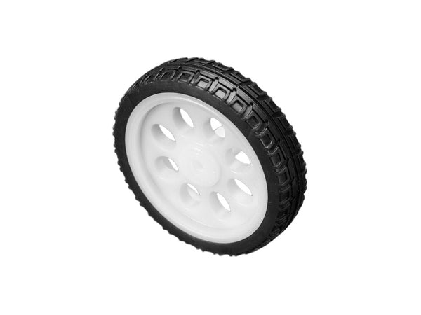 Thin White Wheel for TT DC Gearbox Motors 65mm | Circuitrocks
