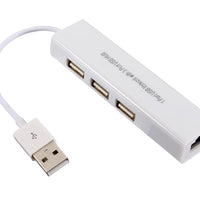 USB 2.0 + Ethernet Hub 3-Port (RPA31030Z)