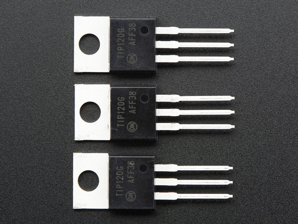 TIP120 Power Darlington Transistors 3 pack