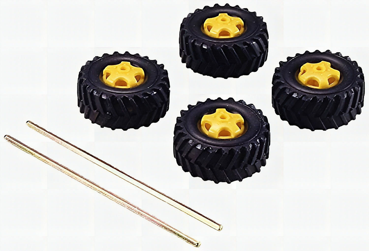 Tamiya 70101 Tire Truck Set 4pcs - Robot Wheels
