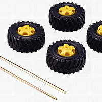 Tamiya 70101 Tire Truck Set 4pcs - Robot Wheels