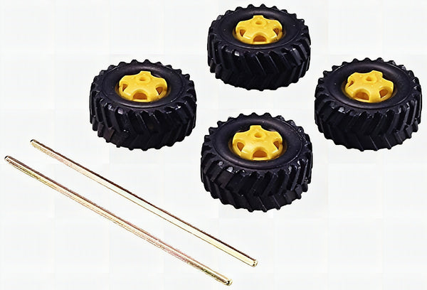 Tamiya 70101 Tire Truck Set 4pcs - Robot Wheels