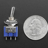Toggle Switch Mini Panel Mount SPDT - circuitrocks
