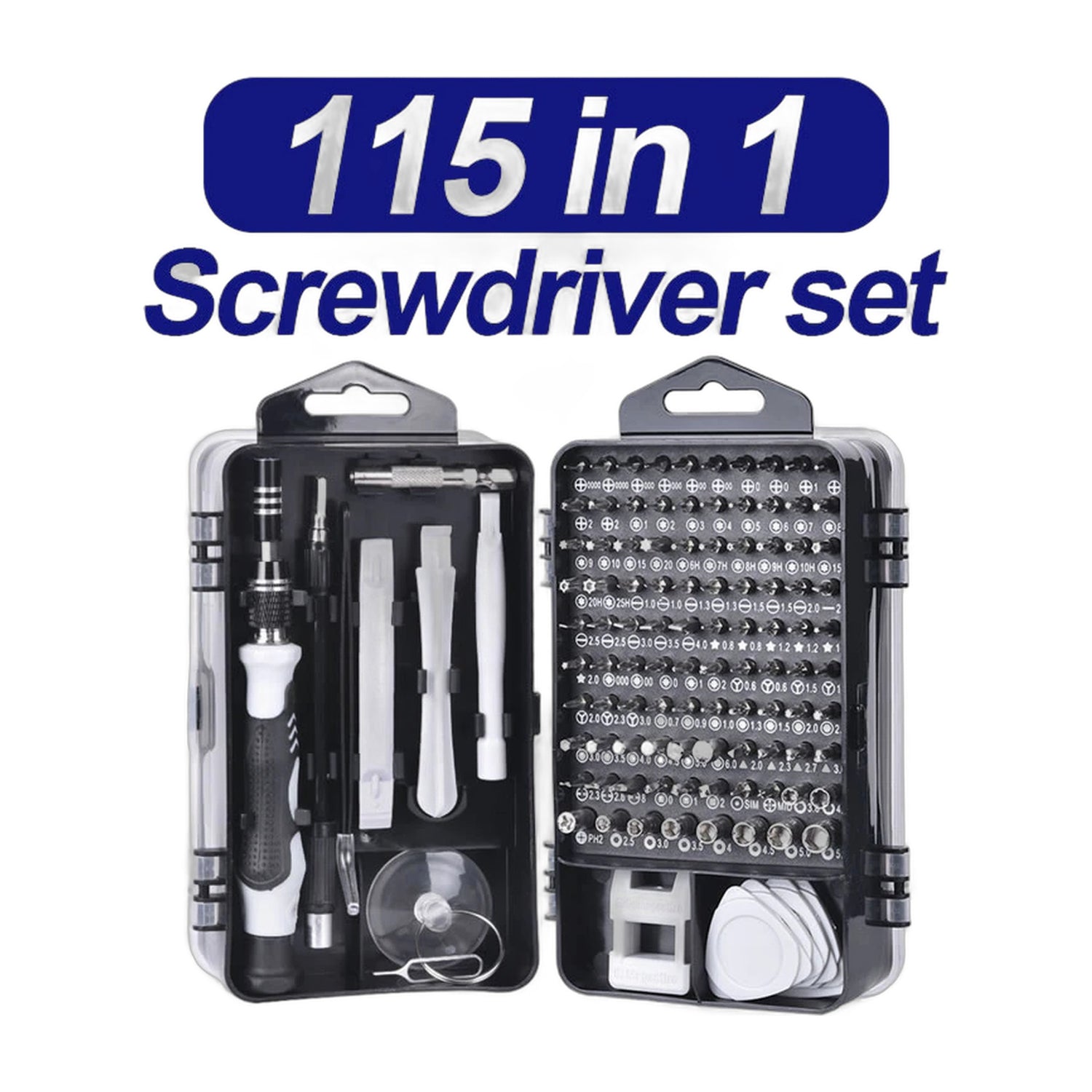 115-in-1 Multi Screwdriver Tool Kit - Phone Laptop Repair - circuit.rocks