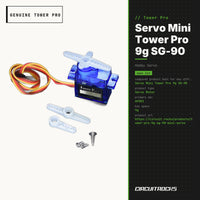 Servo Mini Tower Pro 9g SG-90 - Hobby Servo 180 deg - genuine, circuit.rocks