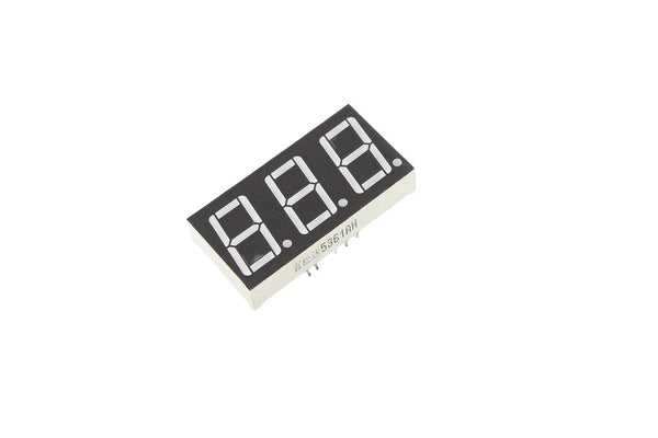 Numeric 3-Digit Display 0.56" Red CC (DDC05603C)