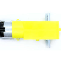 TT Motor Metal Shaft Gearbox Straight Type - circuitrocks