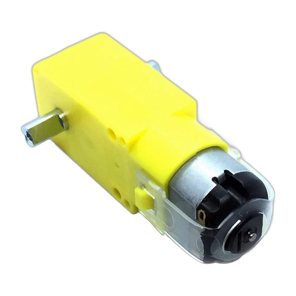TT Motor Metal Shaft Gearbox - Straight-Type DC Motor - circuit.rocks