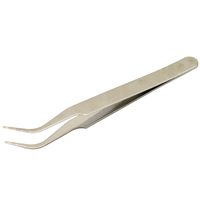 Stainless Steel Precision Tweezers Set - 4-Piece Assembly - view 7