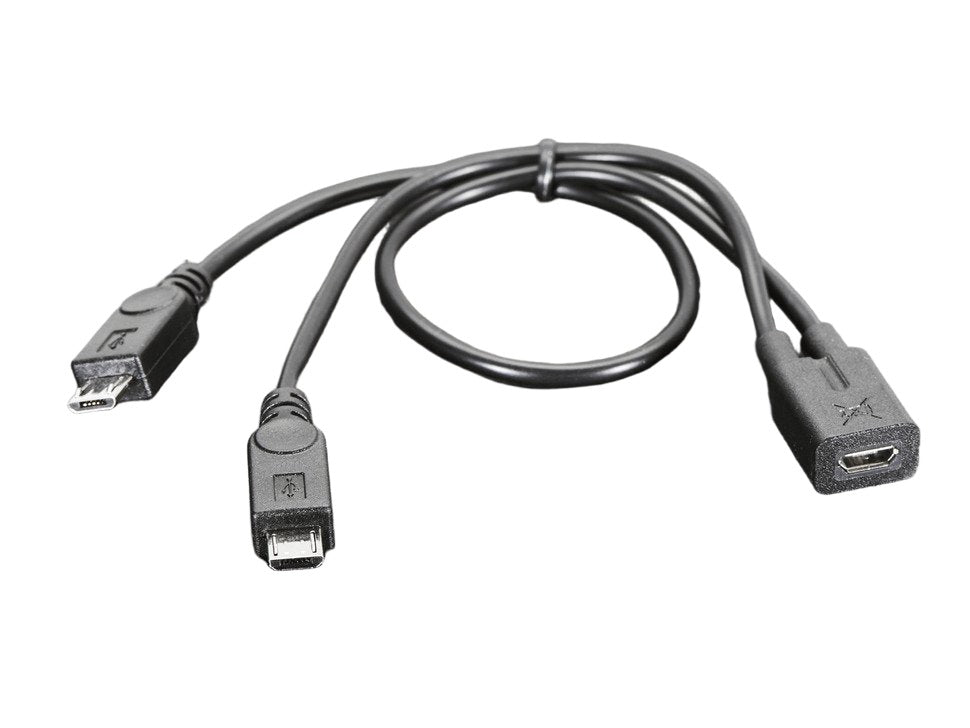 USB 2-Way Micro-B Y-Splitter Cable (3030)