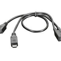 USB 2-Way Micro-B Y-Splitter Cable (3030)