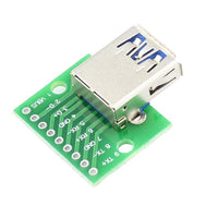 USB 3.0 Type-A Female Connector Breakout (PPB8009U3D)