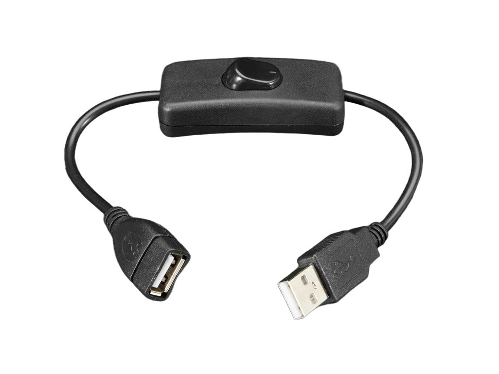 USB Cable with Switch USB A socket / USB A | Circuitrocks