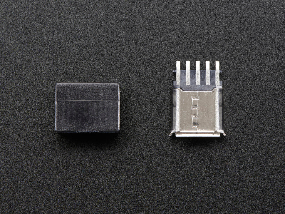 USB DIY Connector Micro B Female Plug