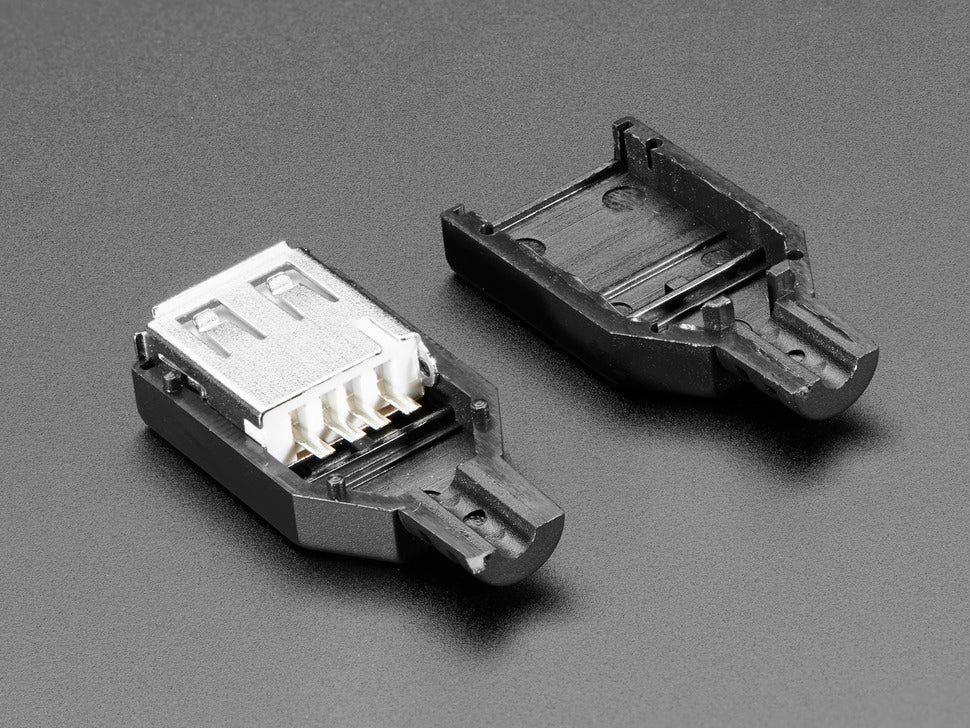 USB DIY Connector Shell Type A Female Socket