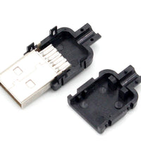 USB DIY Connector Shell Type-A Male Plug - view 7