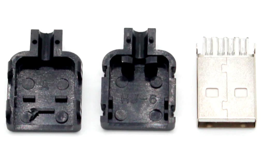 USB DIY Connector Shell Type A Male Plug Philippines | Circuitrocks