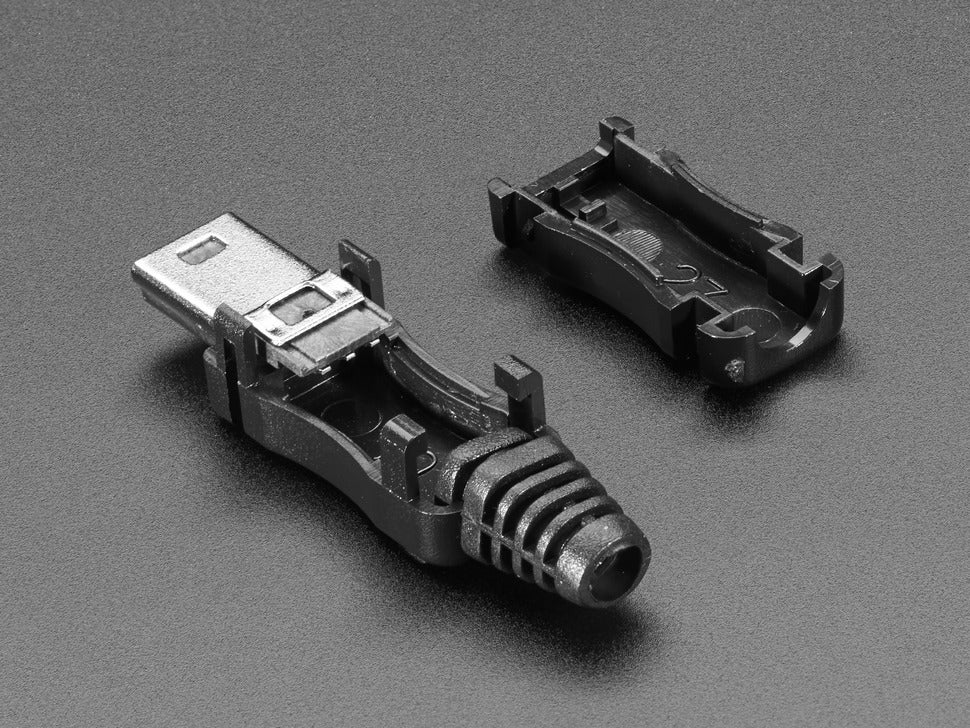 USB DIY Connector Shell Type Mini-B Plug