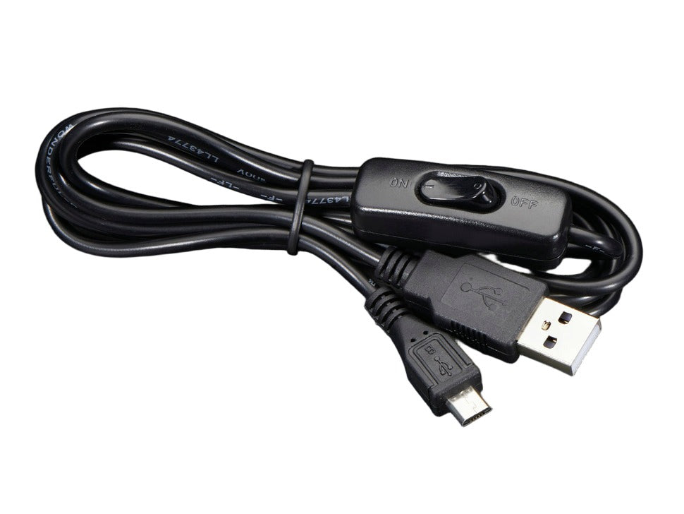 USB Micro-B Cable w/ ON/OFF Switch (AG012)