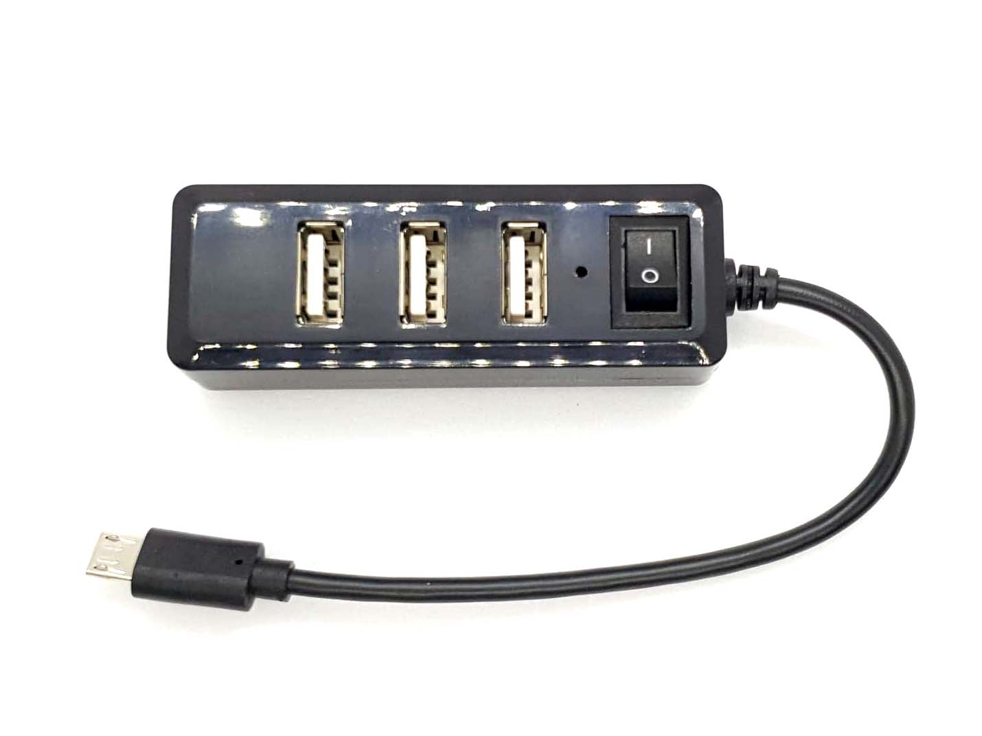 USB Mini Hub with Power Switch OTG Micro | Circuitrocks