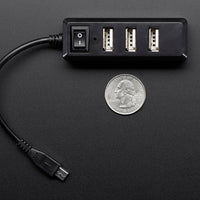USB Mini Hub w/ Power Switch OTG Micro-USB - 2991 - view 6