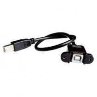 USB Panel Mount Cable B Male to B Female - circuitrocks