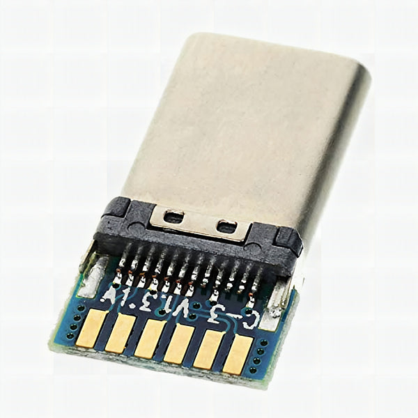 USB Type-C Plug SMT Inline Breakout Board