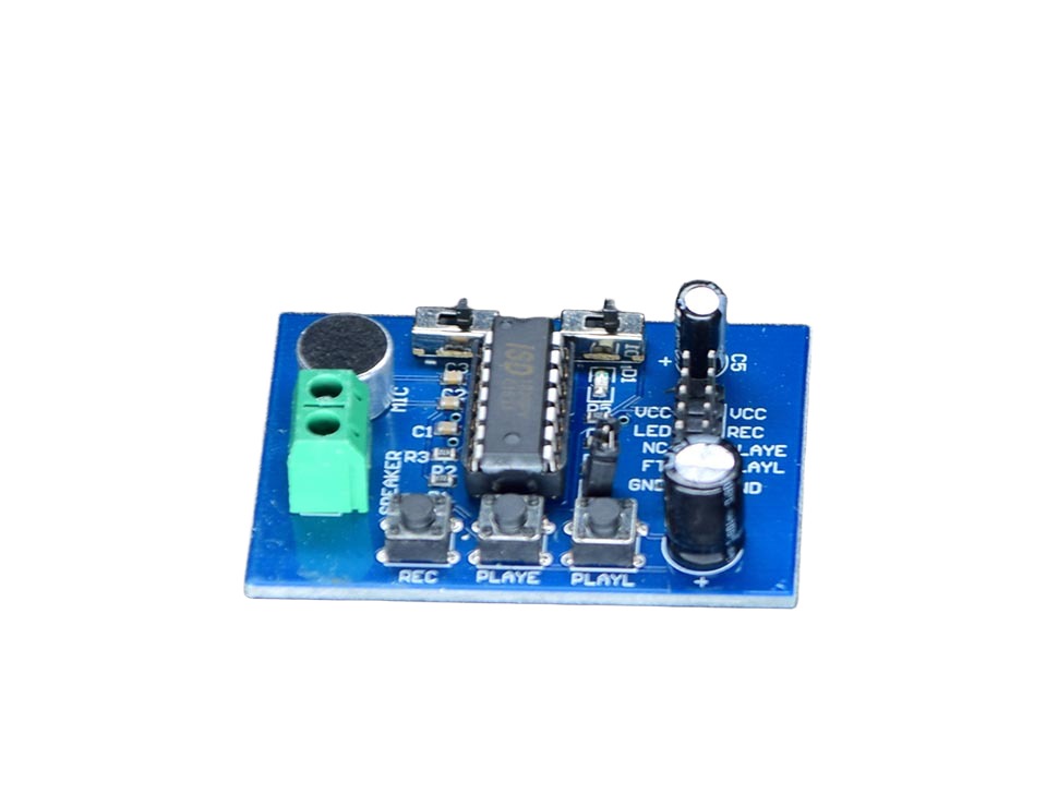 Voice Record Module ISD1820 — Electronics Part | Circuitrocks