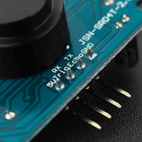 JSN-SR04T 2.0 ultrasonic module in use - Circuitrocks