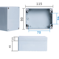 Weatherproof Enclosure IP65 NEMA 4 ABS - circuitrocks
