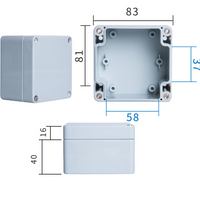 Weatherproof Enclosure IP65 NEMA 4 ABS - circuitrocks