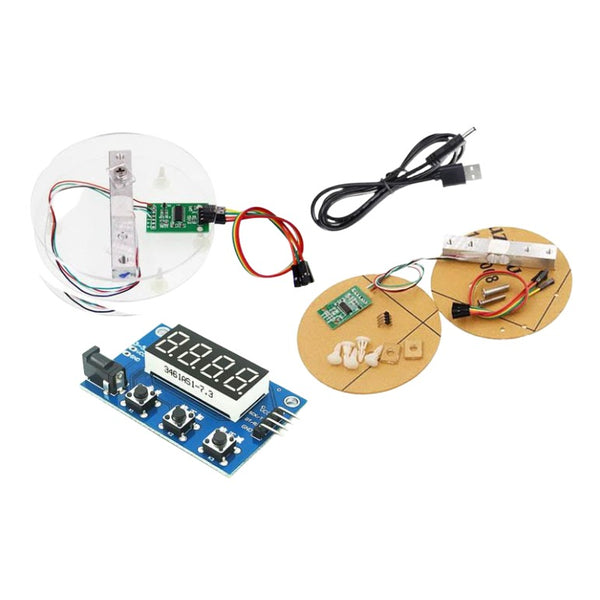 Weight Sensor Kit 5kg Load Cell+HX711 (2406)