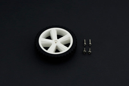 Wheel D80mm Silicone For TT Motor