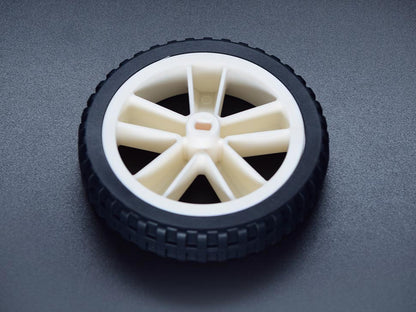 Wheel D80mm Silicone For TT Motor