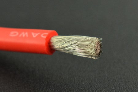 Wire High Temperature Resistant Silicone 10AWG 6mm2 1m