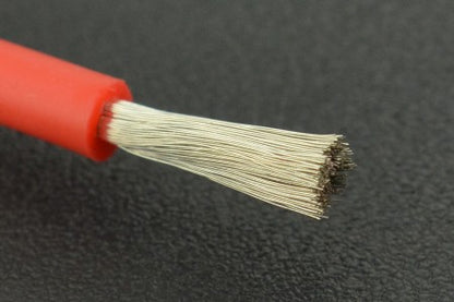 Wire High Temperature Resistant Silicone 12AWG 4mm2 1m