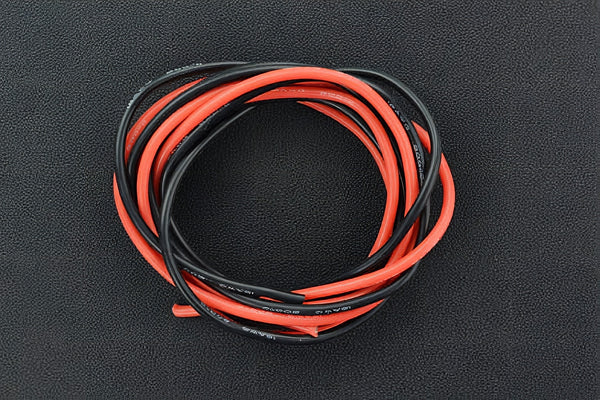 Silicone Wire 18AWG 0.75mm2 - 1m High-Temp